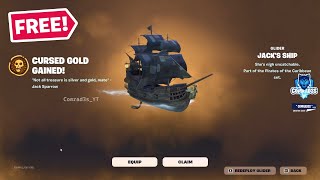 How to Learn all Pirate Code to unlock Jacks Ship Fortnite  How to Collect all 8 Map Pieces [upl. by Helbonnah744]