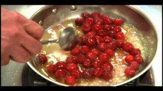 How to Make Cherries Jubilee [upl. by Yrdua]