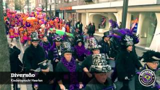 Diversão Sambaband Heerlen  Kinderoptocht Heerlen 2016 [upl. by Alathia]