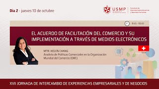 quotEL ACUERDO DE FACILITACIÓN DEL COMERCIO Y SU IMPLEMENTACIÓN A TRAVÉS DE MEDIOS ELECTRÓNICOSquot [upl. by Odlonra]