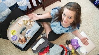 WHATS IN MY HOSPITAL BAG  Bumps Along the Way Pregnancy Vlog [upl. by Eniretac35]