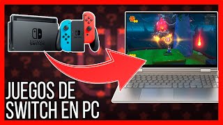 Convertí mi PC en una NINTENDO SWITCH  Juegos de Switch en PC [upl. by Fromma]