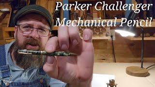 Parker Challenger Mechanical Pencil writing [upl. by Llehcnom]