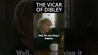 A vicar plays golf  Vicar of Dibley shorts britishcomedy thevicarofdibley britishhumour [upl. by Odarnoc]