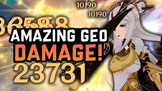 NINGGUANG IS INCREDIBLE Ningguang Main DPS amp Burst DPS Build Guide NEW INAZUMA  Genshin Impact [upl. by Accebor535]