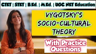 Vygotsky SocioCultural Theory  CTETHTETUPTETSTETUGC NETSET  Inculcate Learning  By Ravina [upl. by Anolahs]