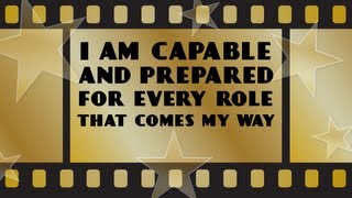 Positive Affirmations for Actors amp Movie Stars from My Dreams Matter [upl. by Atiuqahs]