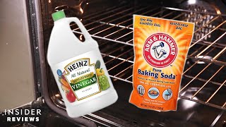 How To Clean Your Oven With Baking Soda And Vinegar [upl. by Barsky971]