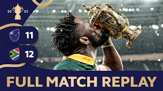 World Cup Champions crowned  New Zealand v South Africa  Rugby World Cup 2023 FINAL  Full Match [upl. by Batty]