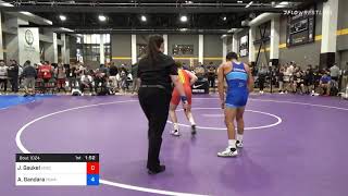 70 Kg Consolation  Jack Gaukel Sebolt Wrestling Academy Vs Aaron Gandara Poway Wrestling [upl. by Gould]