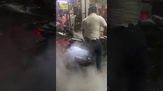 burnout burnouts h2r kawasakizx10r kawasaki ninjah2r turboxtreme kawasakininja motovlog [upl. by Naul]