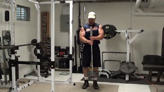 Vertical Barbell Curls For Brachialis and Forearms [upl. by Alilahk31]