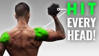 The Best ScienceBased DUMBBELL Shoulder Exercises For Mass and Symmetry [upl. by Leler]