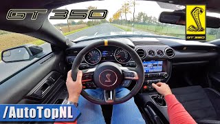 SHELBY MUSTANG GT350 POV Test Drive by AutoTopNL [upl. by Dahsra328]