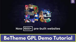 BeTheme GPL Demo Installation⚡️Activation Tutorial  Real GPL [upl. by Vernor]