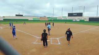 Nemesis Elite 14u GoldBlue vs Cruisers Fastpitch York TCS Cinco de Mayo 5424 [upl. by Merritt]