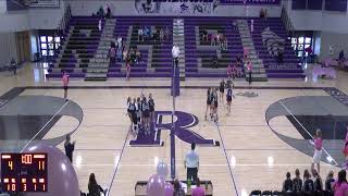 Riverton High School vs Copper Hills HS Womens JV Volleyball [upl. by Ynar]