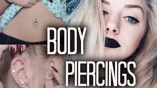 All About My Piercings 2014  Maddi Bragg [upl. by Nevsa]