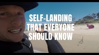 The Self Landing Technique Every Kitesurfer Should Know [upl. by Mauldon]