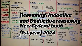 Lecture05 Ch01 Reasoning Inductive and deductive reasoning with examples federal chemistry 2024 [upl. by Brabazon11]