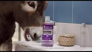 Listerine Mouthwash Donkey Ad [upl. by Burrill]