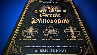 Agrippas Three Books of Occult Philosophy  Eric Purdue translation Esoteric Book Review [upl. by Paulsen]