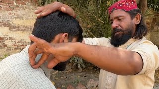 ASMR Head Massage for Insomnia Relaxing Cracks and Sleep Aid by Bengali Baba [upl. by Norvin]