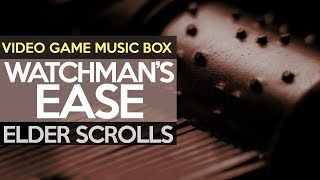 Elder Scrolls Oblivion  Watchmans Ease  Video Game Music Box [upl. by Cynth]