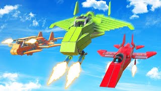 FIGHTER JET BUILD CHALLENGE Trailmakers [upl. by Johiah750]