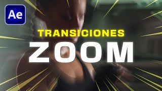 🔍 TRANSICIÓN ZOOM en After Effects  Zoom In Out Giro [upl. by Adnohral235]