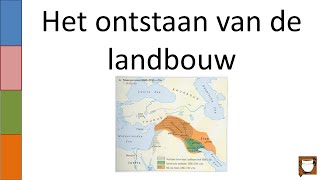 1 Het ontstaan van de landbouw [upl. by Acisej]