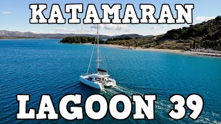 Katamaran Lagoon 39  ChorwacjaSzybenik  ZIMOWY CZARTER luty 2020 [upl. by Reffinnej]