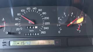 Volvo 850 T5 Acceleration Full Pull 40190kmh [upl. by Onihc518]