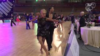 Langella  Moshenska ITA  2014 GS LAT Wuhan R2 J  DanceSport Total [upl. by Derreg]