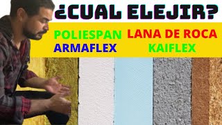 🔇QUE MATERIAL AISLANTE UTILIZAR PARA AISLAR PAREDES DEL RUIDO  TIPOS DE AISLAMIENTOS ACUSTICOS [upl. by Aihsotal]