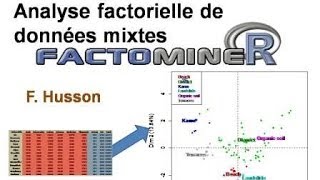 Analyse factorielle de données mixtes avec FactoMineR [upl. by Arlan]