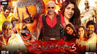 Kanchana 3 Full Movie In Dubbed  Raghava Lawrence Oviya Vedhika Nikki Tamboli  Review amp Facts [upl. by Lucey]