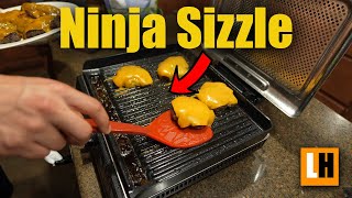 Ninja Sizzle Indoor Grill  Easy Clean Up [upl. by Chastity]