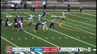 West Catholic 88 Amadou Barry 21yd TD catch [upl. by Benson]