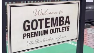 Gotemba Premium Outlet in Japan [upl. by Akirdnas]