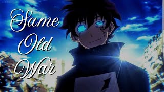 Kekkai Sensen「AMV」 Same Old War Legendado PTBR [upl. by Eltsyek]