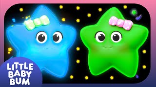 NO ADS  4 HOUR LOOP  Twinkle Bedtime Songs  Relaxing Sensory Animation  Lullabies for Babies [upl. by Lilhak]