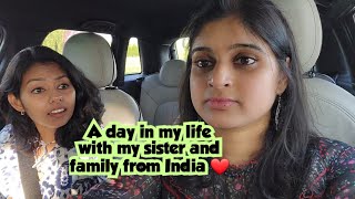 I blamed my husband for my mistake 😁  A day in my life with my sister and family from india [upl. by Aldric]