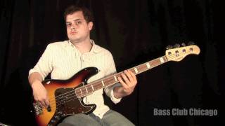 Bass Club Chicago Demos  Sadowsky UV70 Ultra Vintage Jazz [upl. by Lavery]