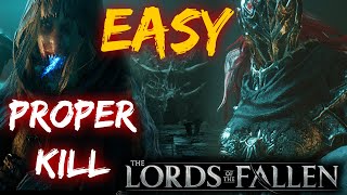 How to Properly Kill Harrower Dervla amp The Unbroken Promise EASY  Lords of the Fallen Boss Guide [upl. by Pomfret]