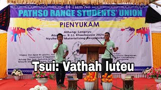 Special song Chillio Longshie and Chalem Lushing Pathso Range Students Union [upl. by Nolyaj479]