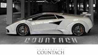 Lamborghini Countach concept EV [upl. by Merci883]