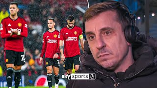 quotIve become tired of my own clubquot 😩  Gary Neville slams Man Utds recent performances [upl. by Anuahs]