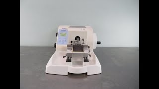 Mircom HM 340 E Rotary Microtome [upl. by Toille]