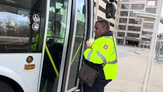 A Tour Of Dunn Loring Station Merrifield Using Enough Smartrip On MetroBus [upl. by Eelasor223]